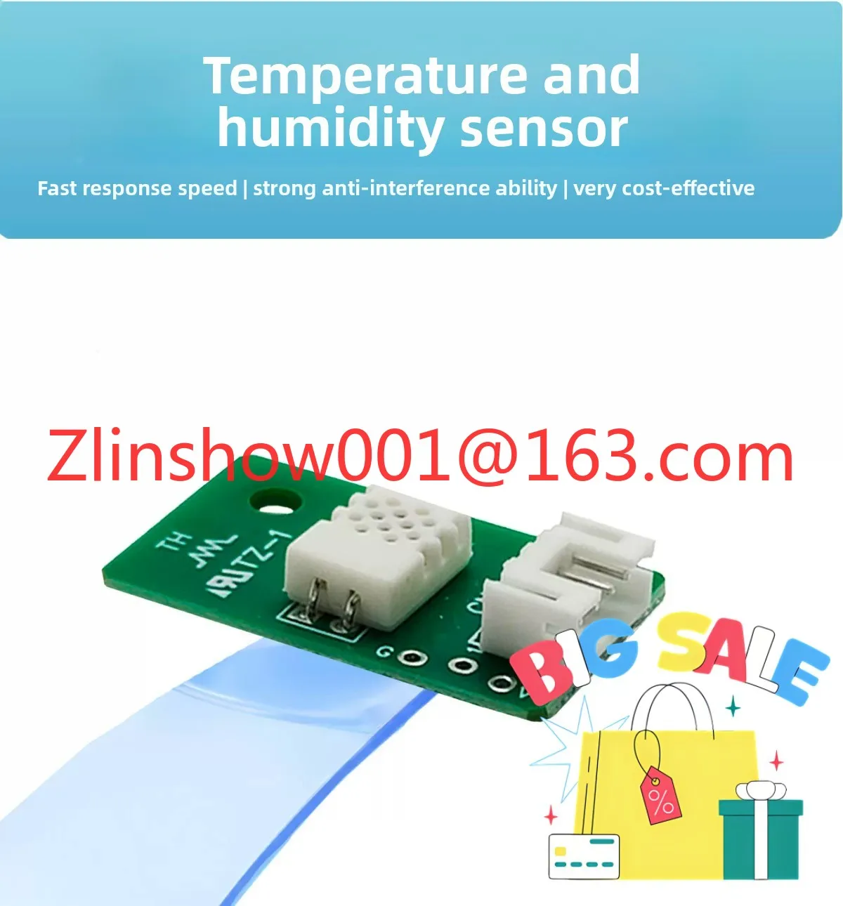 Spot RHI-112A Replacement Dehumidifier Sensor, Humidity Sensor