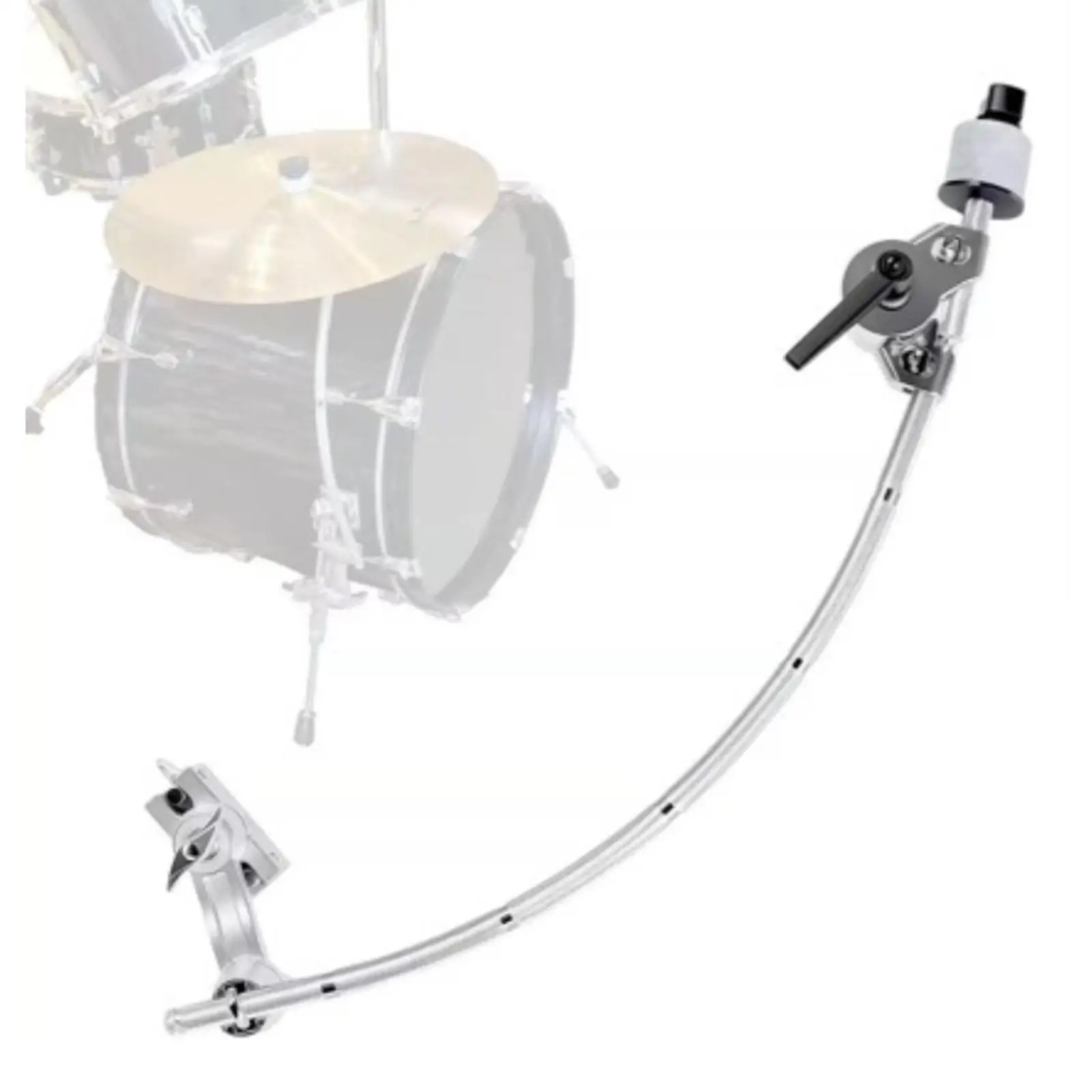 

Cymbal Stacker Attachment Easy Install Drum Hardware Cymbal Stacks Stand Mount for Studio Playing Show