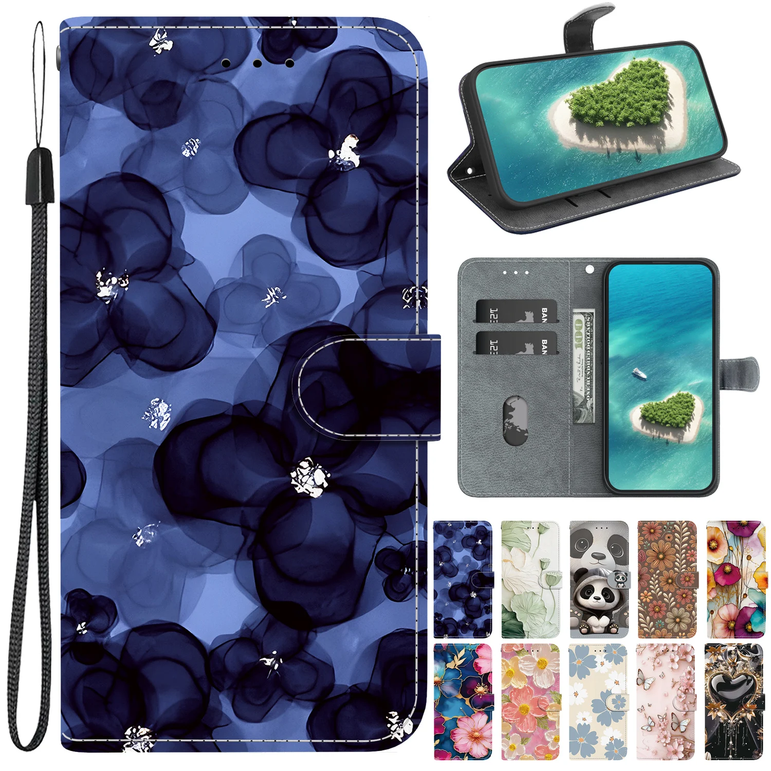 Leather Stand Flip …