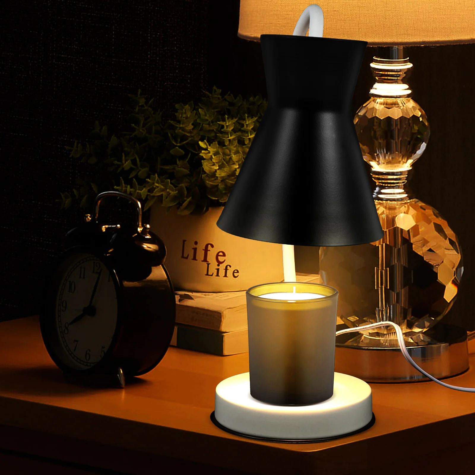 

Iron Lampshade Modern Melting Wax Lamp Shade for Bedroom Living Room Metal Table Lamp Cover Decorative Pendant Light