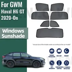For GWM Haval H6 S GT Coupe 2020 2021 2022 2023 2024 Magnetic Car Sunshade Front Windshield Curtain Rear Side Window Sun Shade