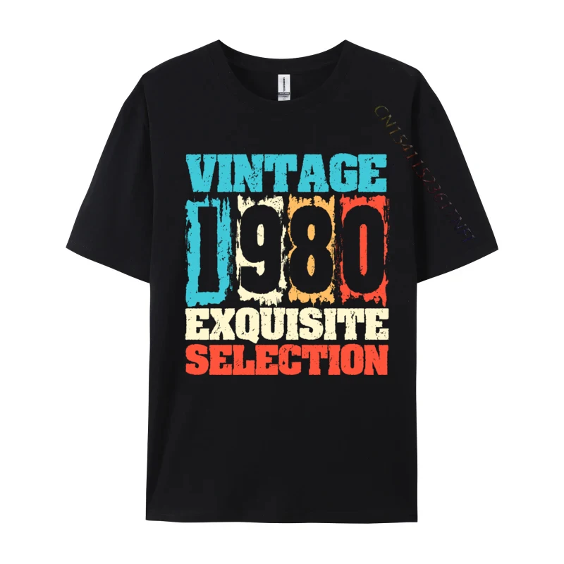 Born In 1980 Birthday Exquisite Selection Made In 1980 Street Fashion Boy T-Shirt Cotton Luxury Designer T-Shirts 3D Printed