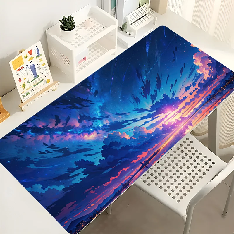 Mouse Pad Sky Clouds PC Accessories Mousepad Non Slip Extended Pad Rubber Gaming Mats Computer Gamer Mouse Mat Office Desk Mat