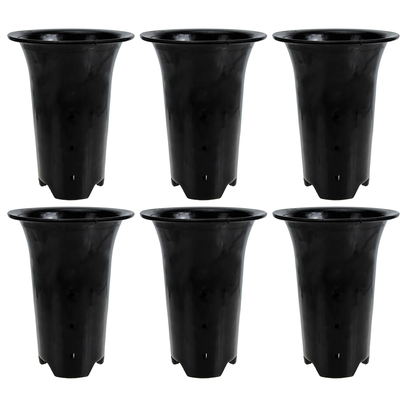 6 Pcs Special Pot for Orchids Plant Flower Pots Planters Planting Plants Thicken Pp Flowerpots Nursery Root-control