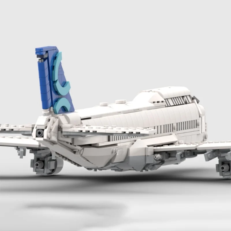 1292pcs MOC Boeing Model Building blocks Construction Assemble DIY creative idea Education Brick Christmas gifts toys Birthday