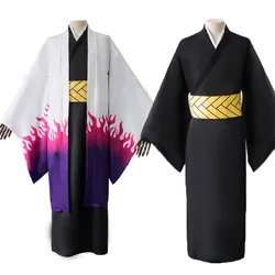 Anime Ubuyashiki Kagaya Cosplay Costume full Set Kisatsutai Kimono Uniform Halloween Women Men Role Play Suit Prop