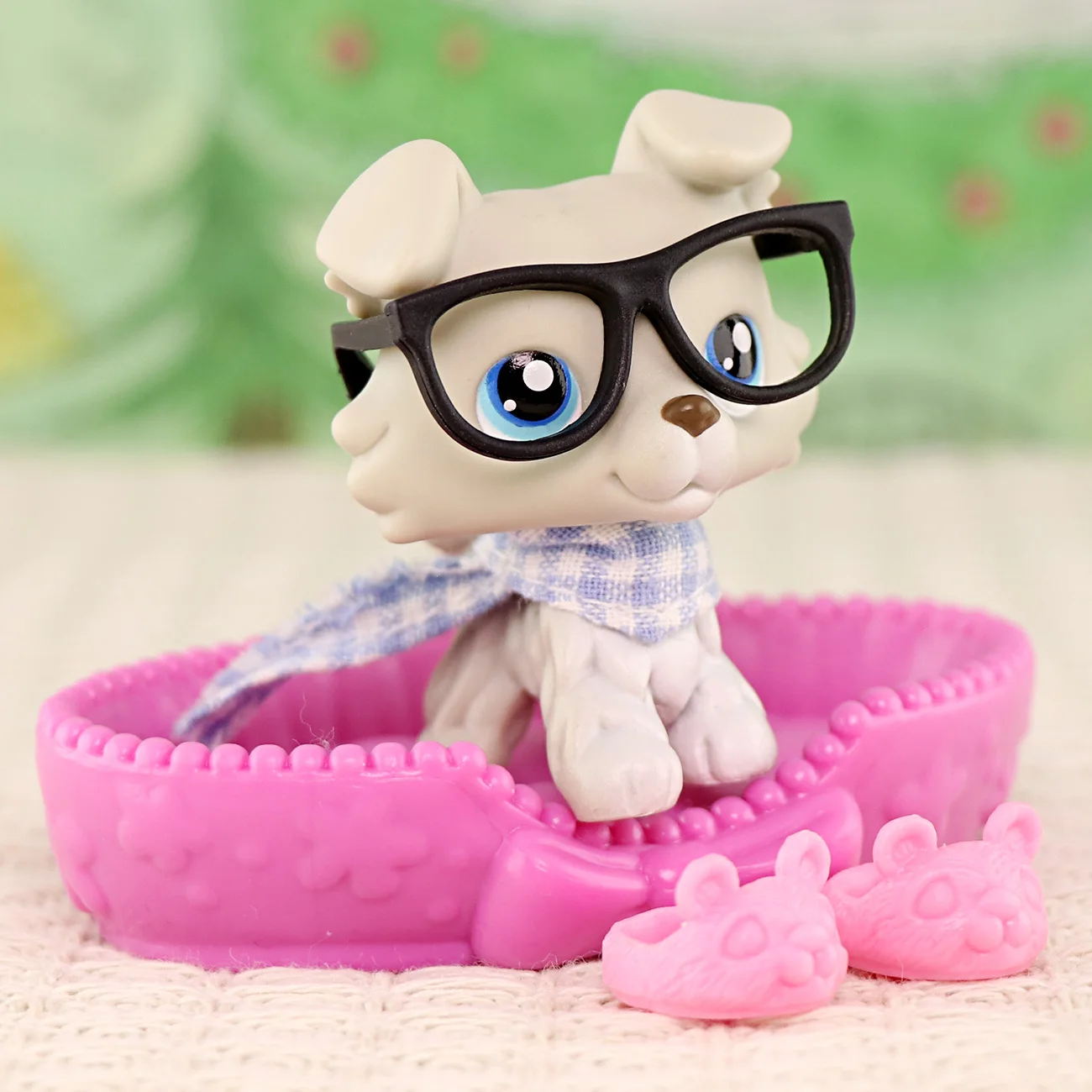 LPS ミニルプショップ ボブルヘッド おもちゃ 犬 動物 コリー # 363 アクセサリー付き ドッグハウスシューズ 男の子と女の子のための子供用ギフト