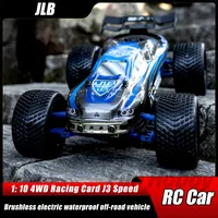 JLB Racing 1/10 2.4CHz 4WD Truck RC Car J3 Speed Brushless Electric Head-up Somersault Remote Control Buggy Off-road Vehicle