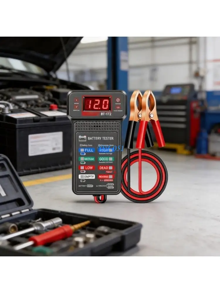 E15A Quick Testing Battery Monitor For Car Trucks Boats Electrical Systems