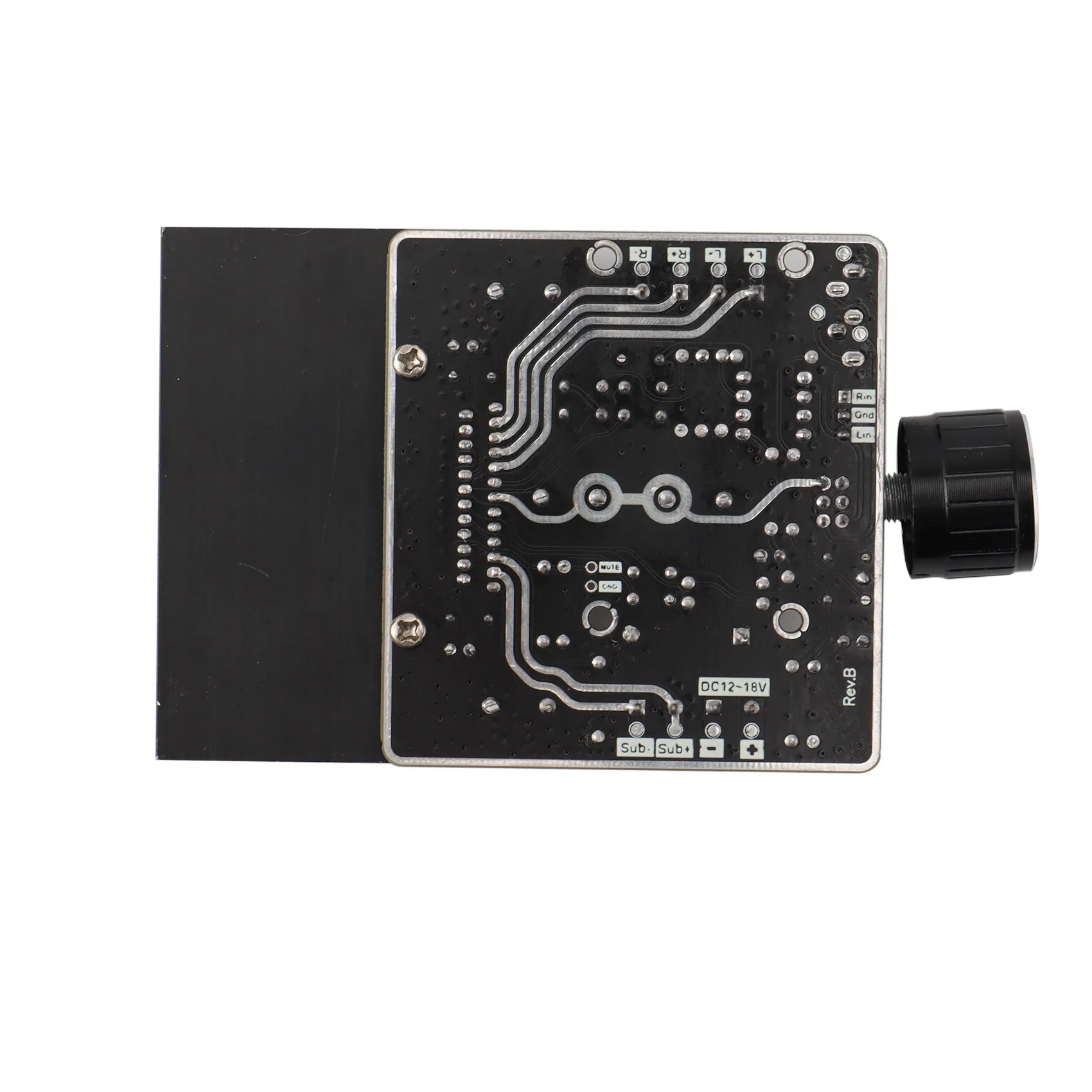 ABZW TDA7850 2.1 채널 전력 증폭기 보드 2X80W 자동차 AB 클래스 DIY 고출력 120W 저음 오디오 전력 증폭기 모듈