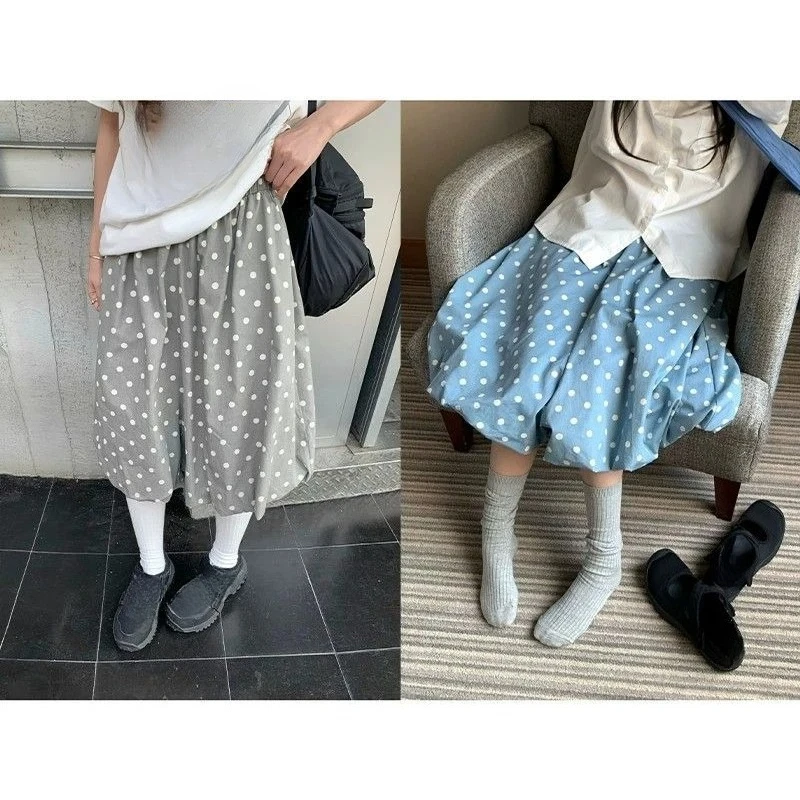 

Korean Style Cute Lolita Pantskirt Women Y2K Japanese Sweet High Waist Patns Casual Streetwear Female Outfit