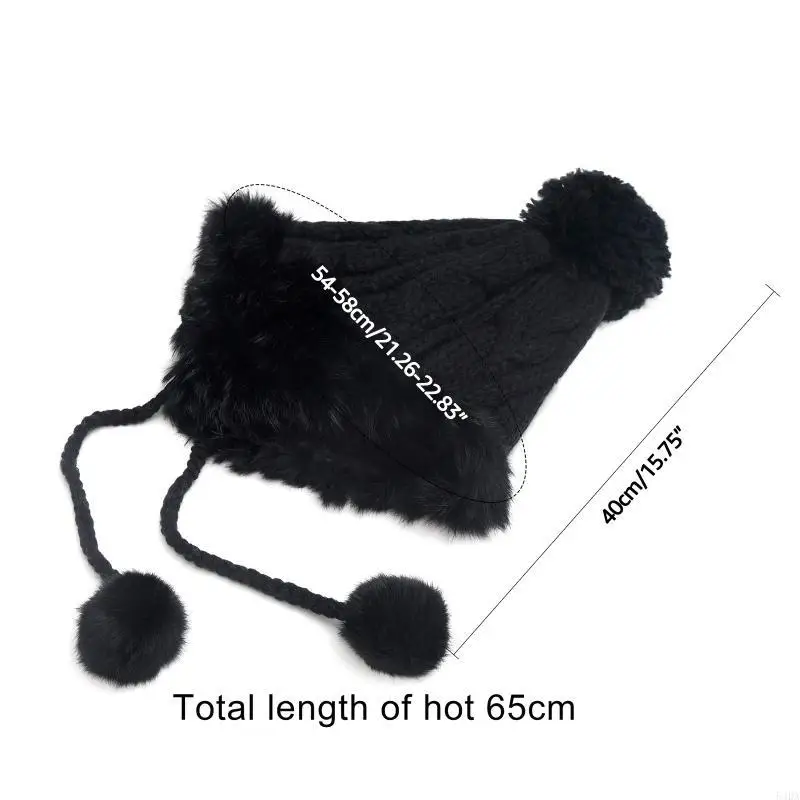 54DA Phim Hoạt Hình Mũ Earflap Ấm Áp Sang Trọng Lông Tơ Mùa Đông Mũ Món Quà Mùa Đông Tốt Nhất Cho Trẻ