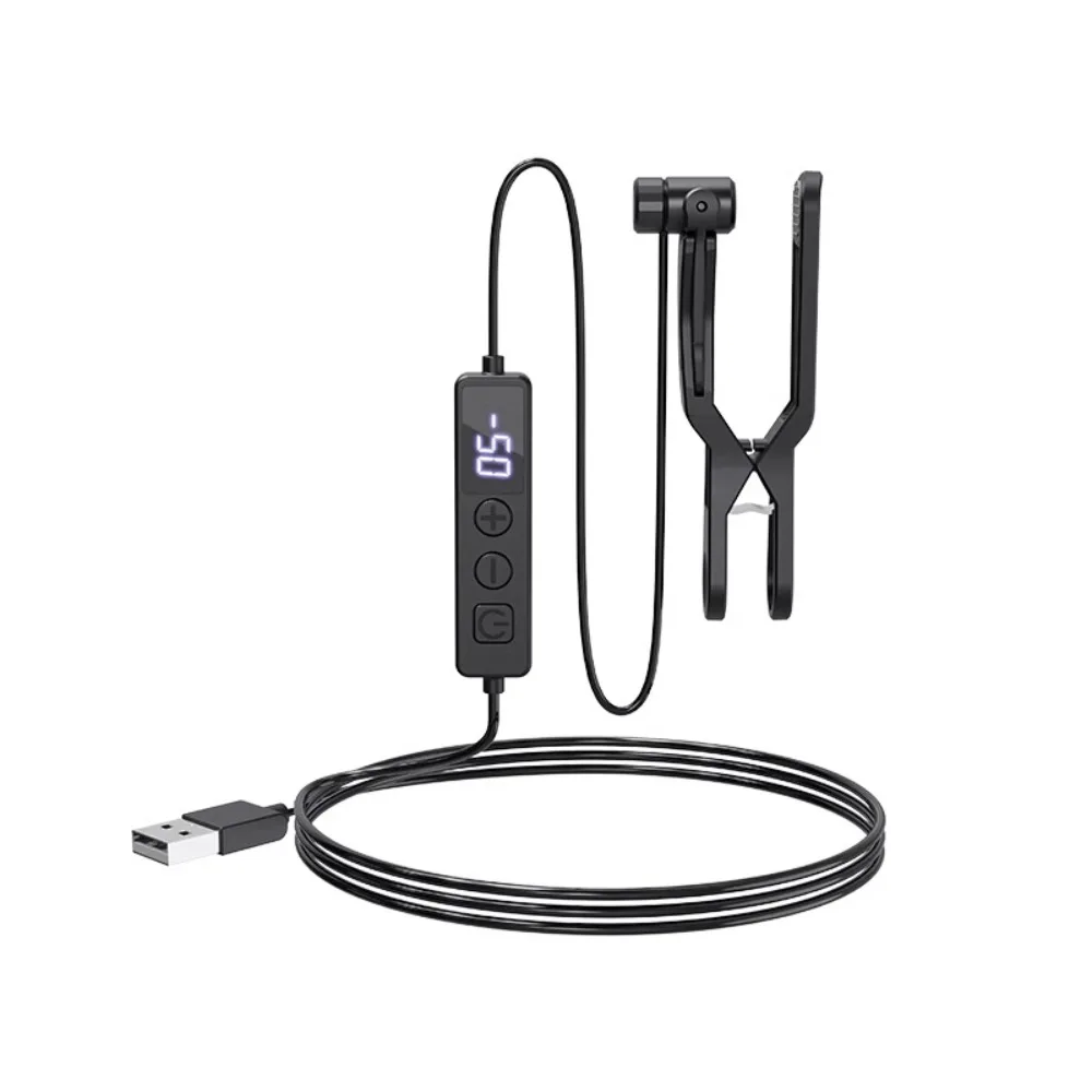 Digital Display Screen Auto Clicker Multiple Gears USB Auto Clicker Device Portable Continuous Auto Like Tap Device