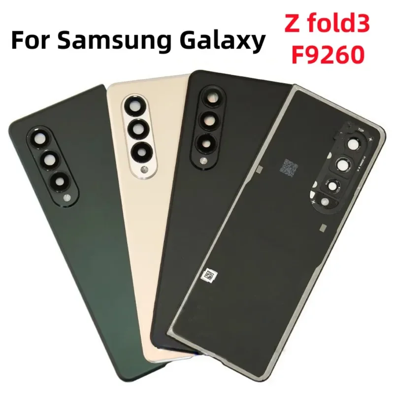 Back cover glass replacement for Samsung Galaxy Z Fold3 f9260 SM-F926 f926u battery cover rear door housing case back cover