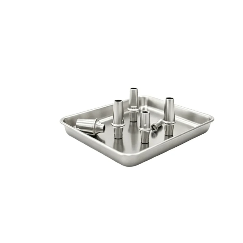 2/4PCS Dental Implant Straight Abutment NP RP Compatible Titanium Alloy Abutment Screw Dental Lab