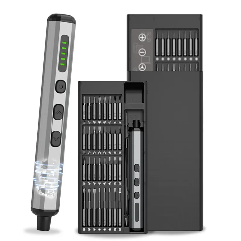 

68-In-1 Miniature Precision Rechargeable Electric Screwdriver Set Five-speed Portable Electric Screwdriver Tool