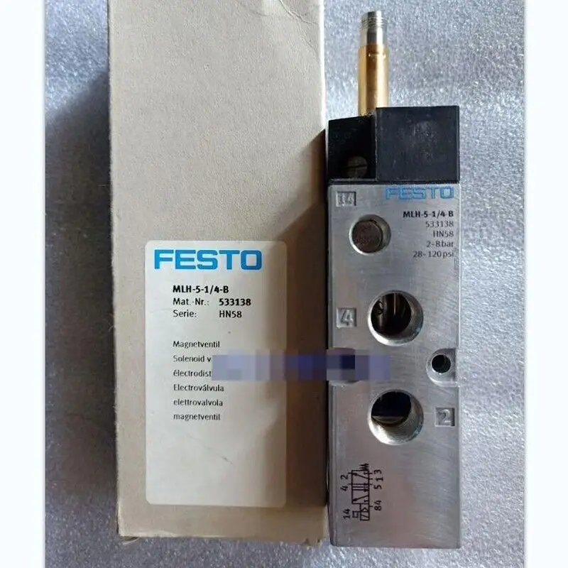 

Brand New FESTO MLH-5-1/4-B 533138 Solenoid Valve