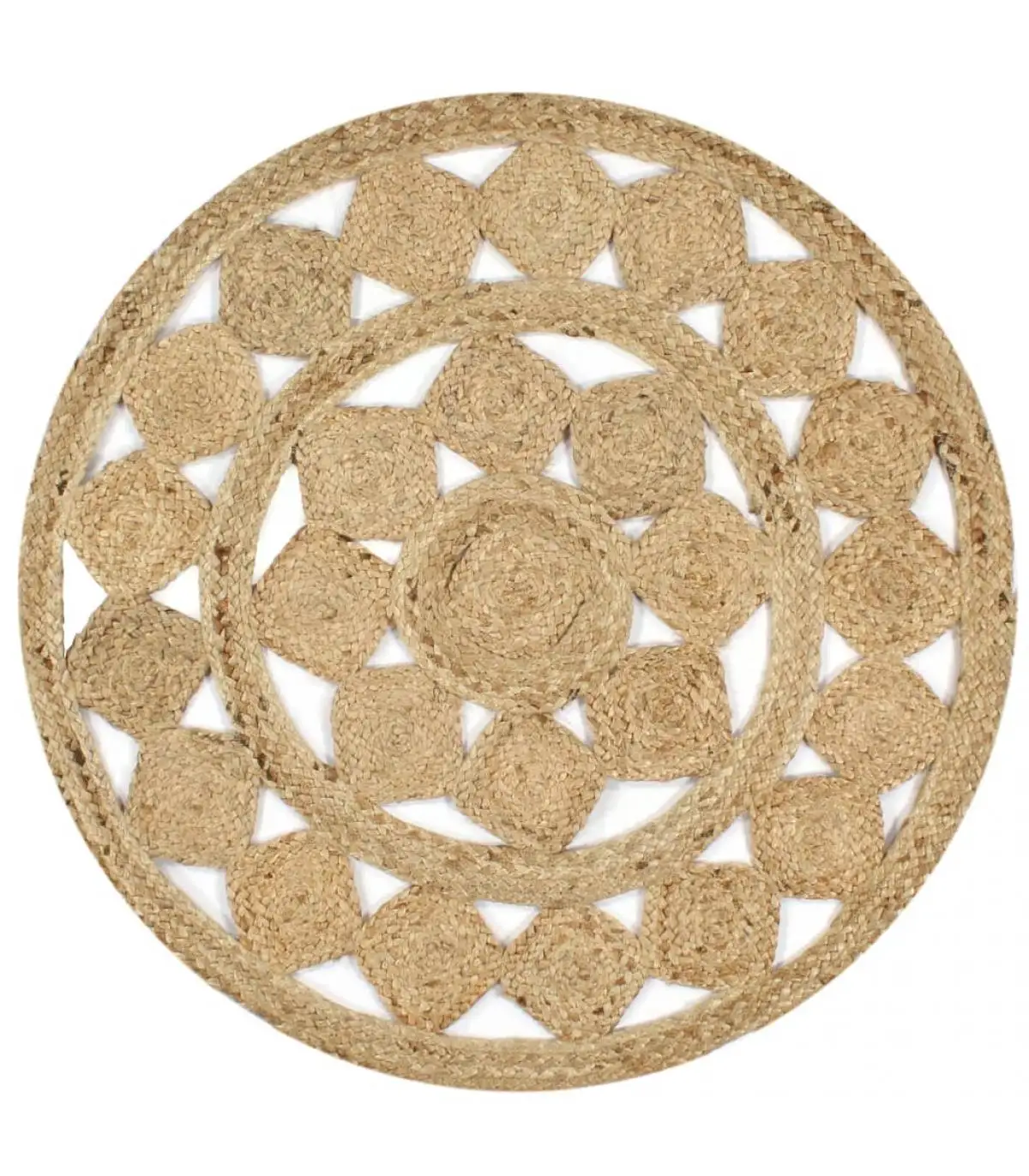 150 cm Jute Braided Carpets Hand-woven Carpets