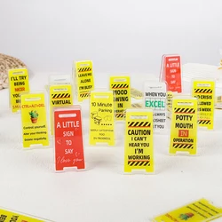 Acrylic Desk Sign 