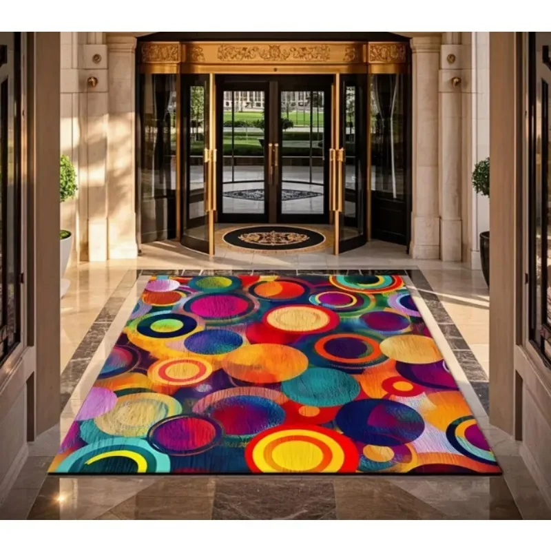 1 قطعة البولكا نقطة منطقة البساط عدم الانزلاق آلة قابل للغسل شقة المنسوجة البوليستر السجاد للاستخدام الداخلي مستطيل حصيرة عيد الميلاد