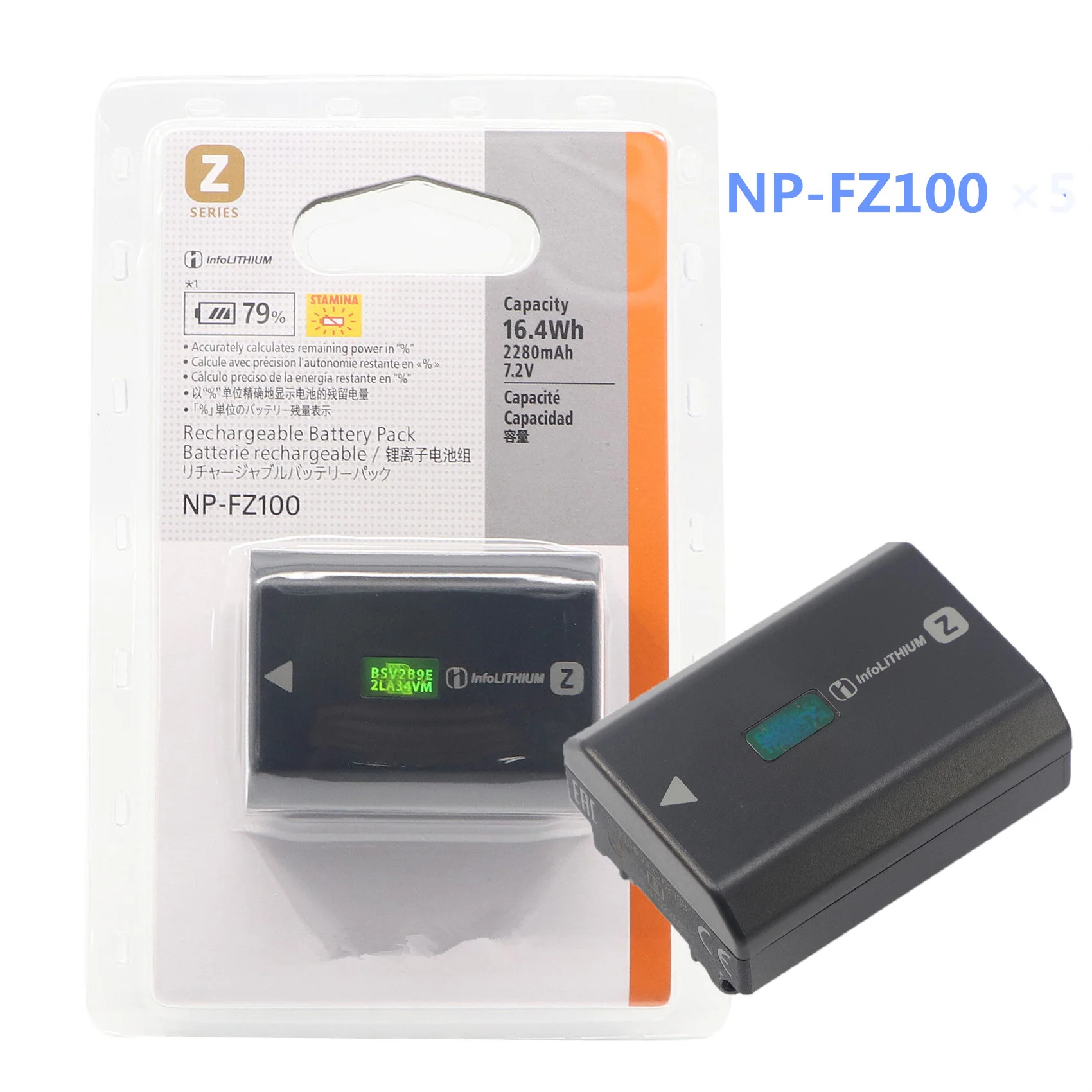 Batterie NP-FZ100 avec chargeur BC-QZ1 pour Sony NP-FZ100, A7 III, A7M3, A7R III, A7RM3, A9, nouveauté