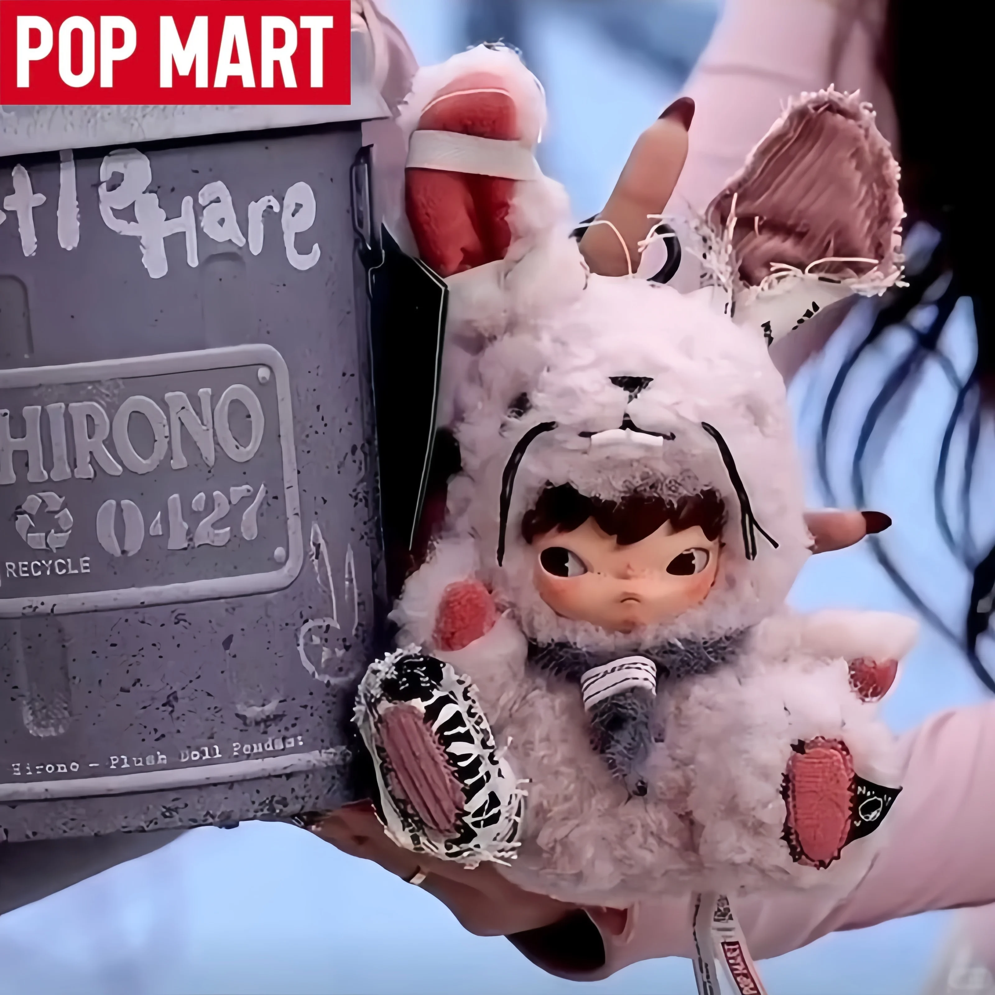 

POP MART Hirono Little Hare Blind Box Cute Anime Figure Collectible Mystery Box Room Decoration Gift Toy For Anime Collectors