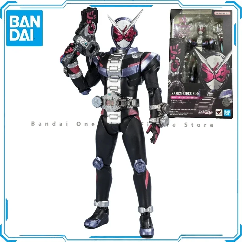 

In Stock Original Bandai Masked Rider SHF Zi-O Action Figures Animation Toys Gifts Model Genuine Collector Hobby Anime