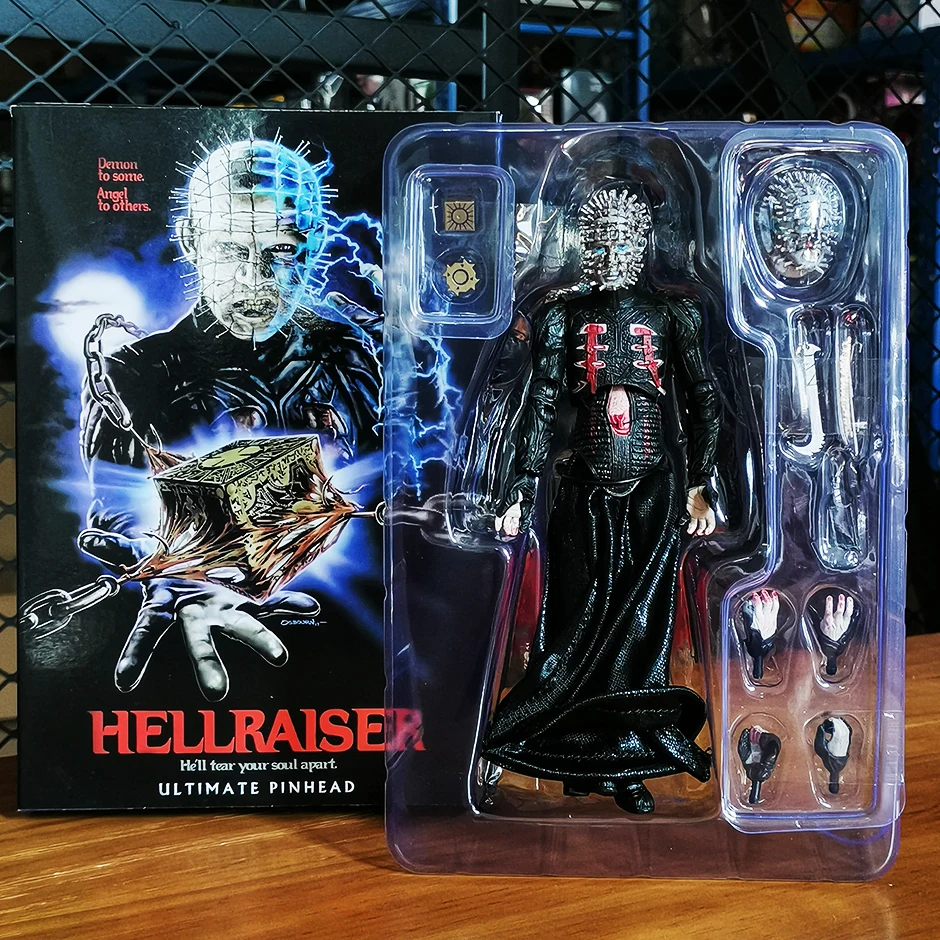 NECA Hellraiser في نهاية المطاف Pinhead 7 "عمل الشكل