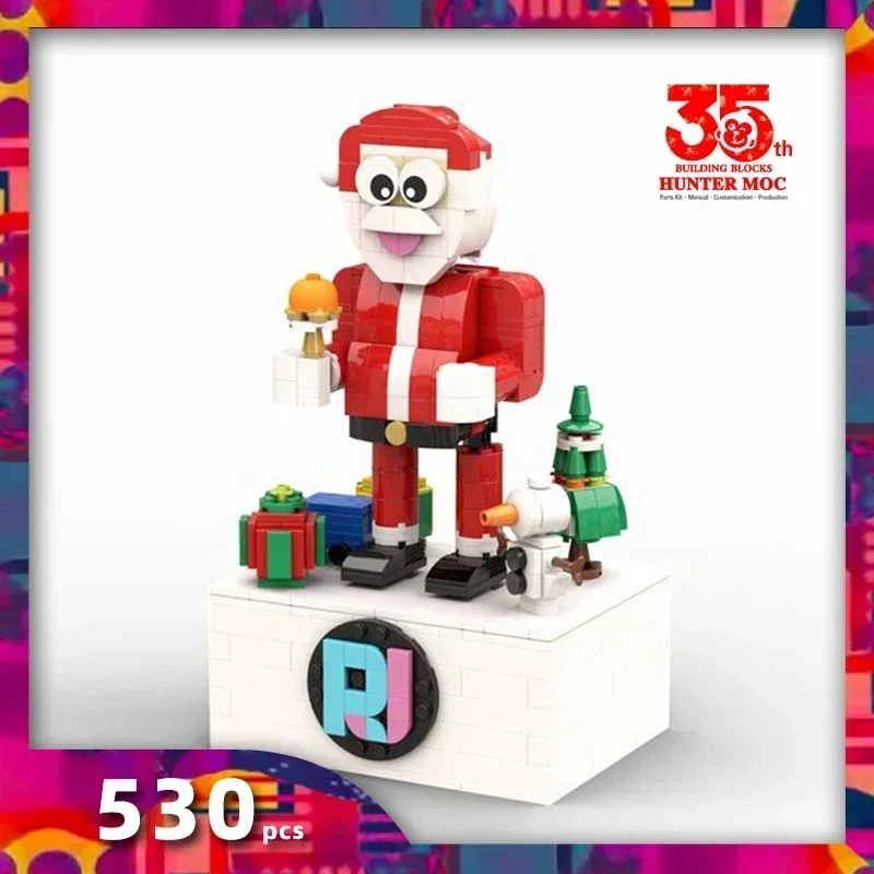 

christmas building blocks lot train motor kit sleigh reindeer gingerbread santa xmas stocking christmas village sets for 2025