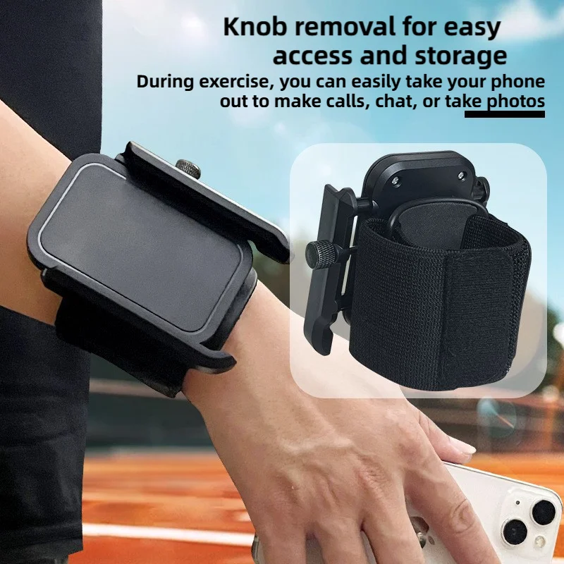 Wrist phone holder for driving, running arm bag, sports wrist bag, multifunctional wrist strap for men and women
