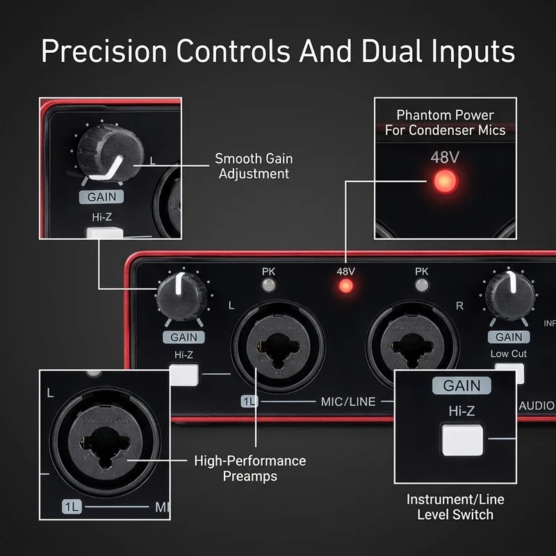 YAMNWEO MD21 Interface de Áudi - Audio Music Production avaliação e preço