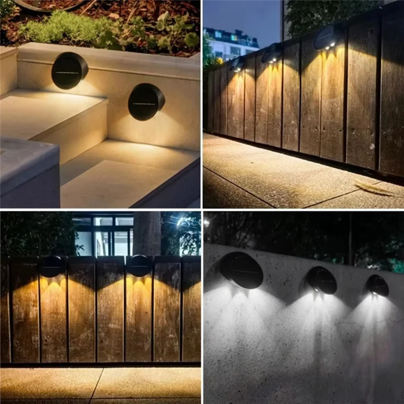 GYTB-Outdoor 3 LED Fence Lamp For Garden, Yard Decoration Energy Efficient Wall Washer Lights