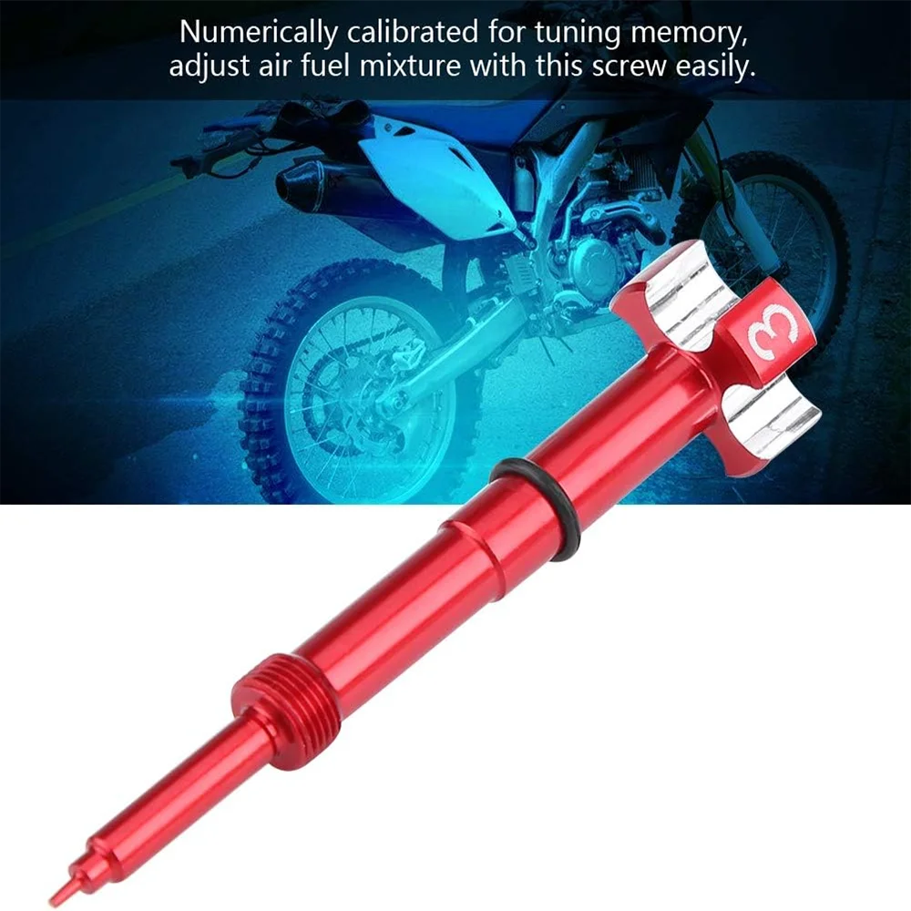 

Air Fuel Mixture Screw CNC Adjust Carb FCR Air Screw Compatible with KEIHIN Carburetor Four-Strokes FCR Carbs Motorcross ​