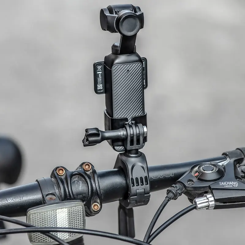 Uchwyt rowerowy do mocowania kamery DJI Osmo Pocket 3/Pocket 2, akcesoria do kamer sportowych, uchwyt na kierownicę roweru/motocykla. — zdjęcie produktu 2