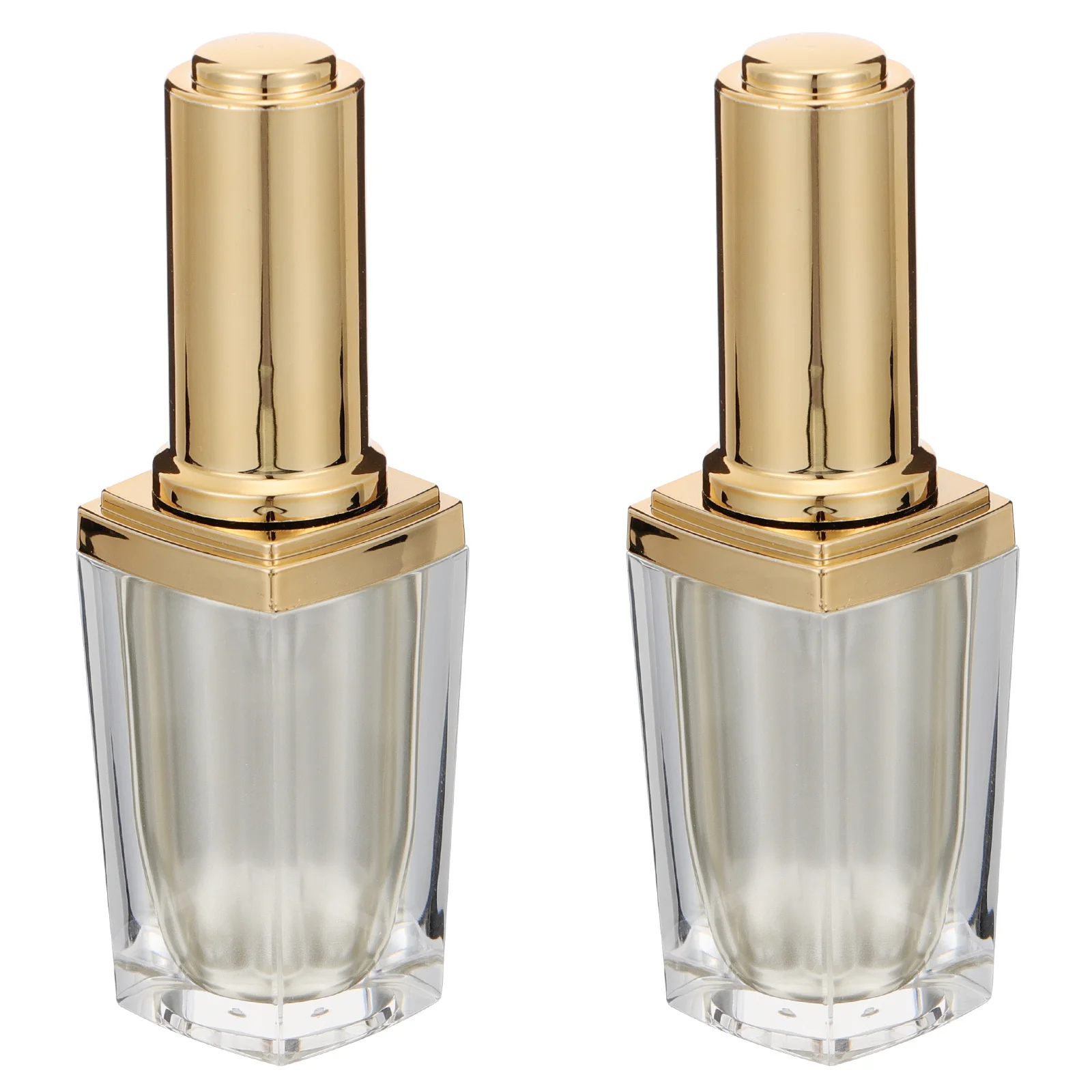 2 قطعة زجاجات طلاء الأظافر الفارغة 10 مللي الزجاج لتقوم بها بنفسك إعادة الملء فرشاة علوية حاويات محكمة الغلق لمسمار الورنيش إهاب النفط السائل اللاتكس #4