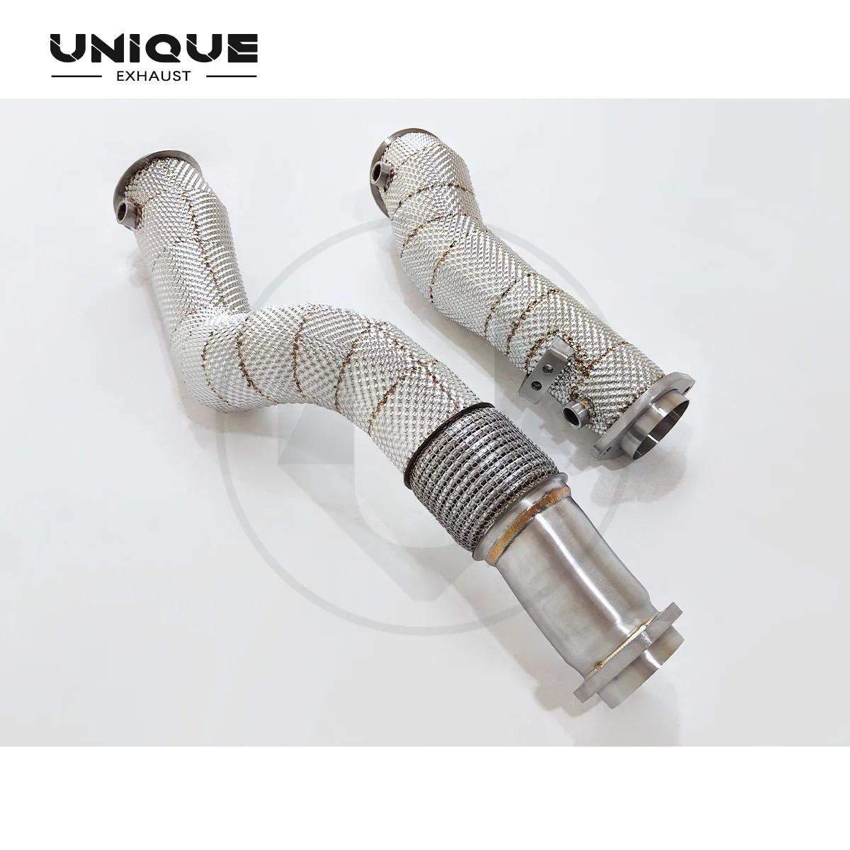 

UNIQUE suitable for BMW G80 G82 M3 M4 SS304 without cat exhaust downpipe exhaust pipe for cars