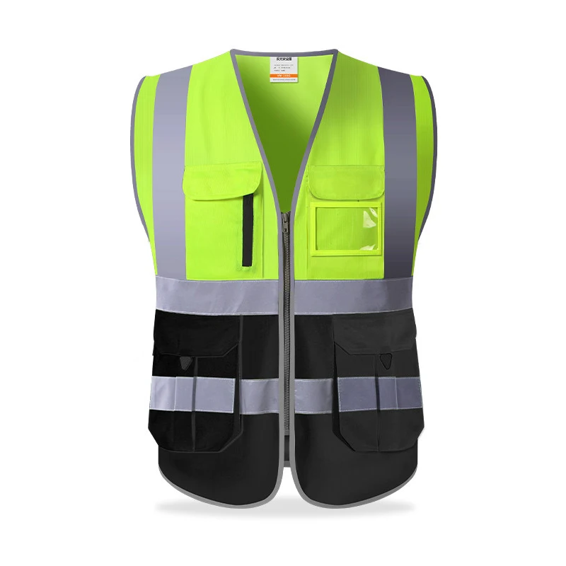 Bicycle Motorcycle Safety Vest Motorcycle Protective Vest High Visibility Reflective Vest Stripes for Night hi vis Workwear