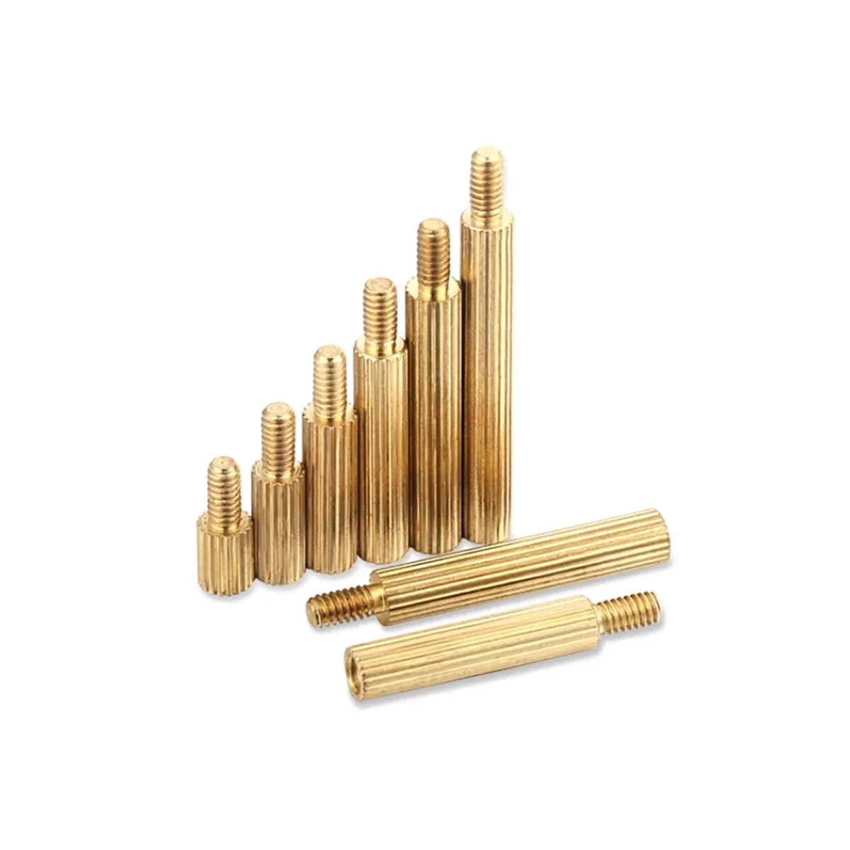 Single Head Circular Copper Column / Straight Flower Copper Screw M2