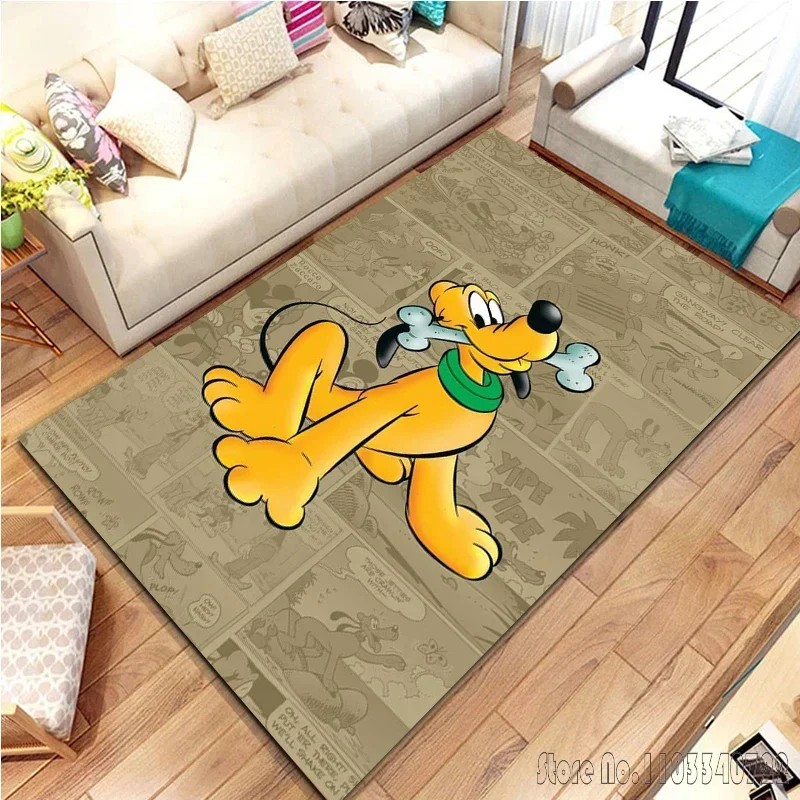 

Disney Pluto 3D Pattern Rug Carpets 80x120cm Decor for Bathroom Kids Floor Mat Living Room Children's Bedroom Sofa