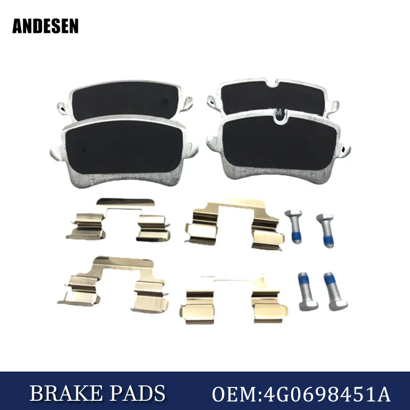 

1 set of rear brake pads, suitable for A6L C7 A7 RS5 Porsche Macan PAB698451 9A769845100 4G0698451A 4G0698451J 4G0698451L