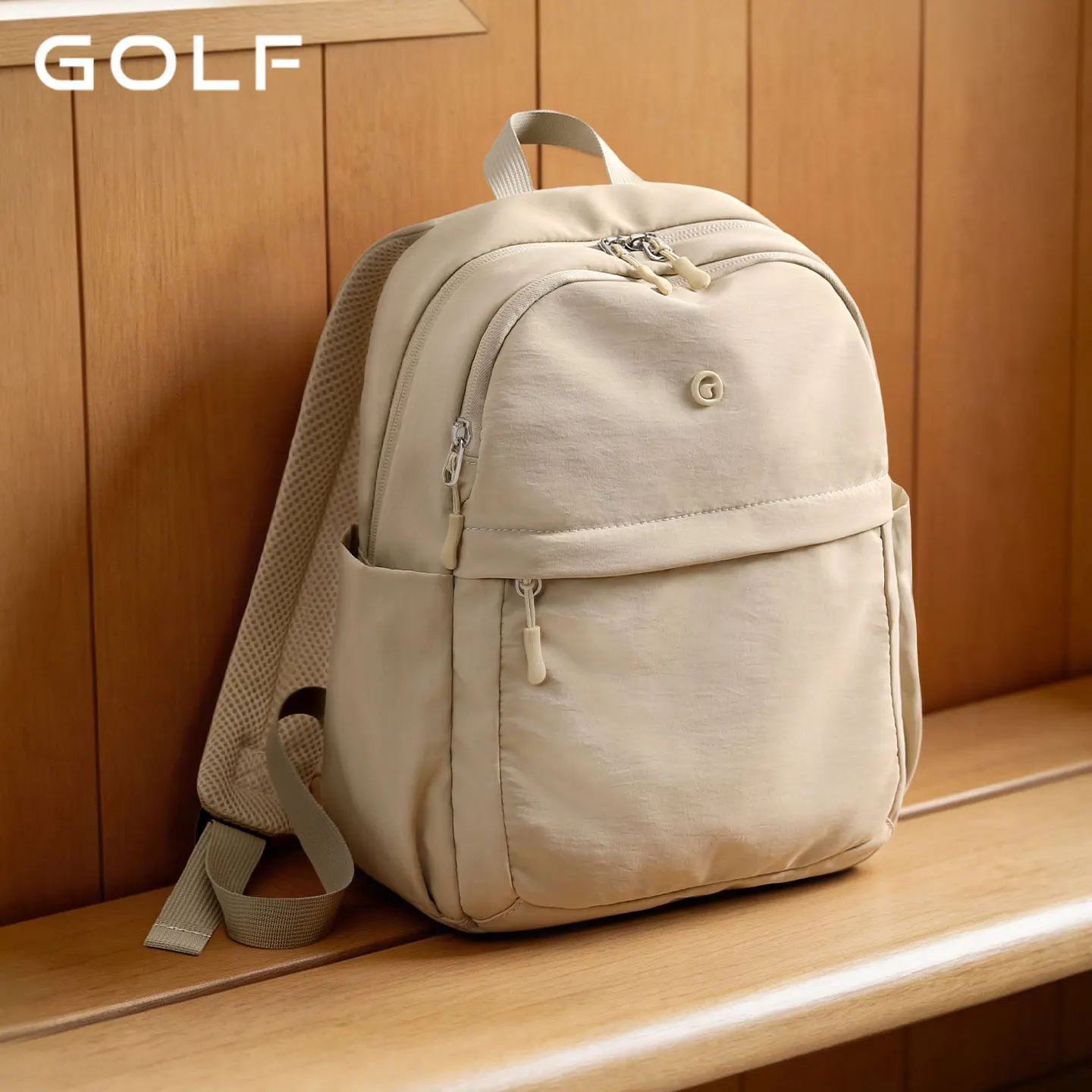 golf-casual-nylon-backpack-for-women-lightweight-leisure-shoulder-bag-fashionable-trendy-travel-backpack-small-size-waterproof