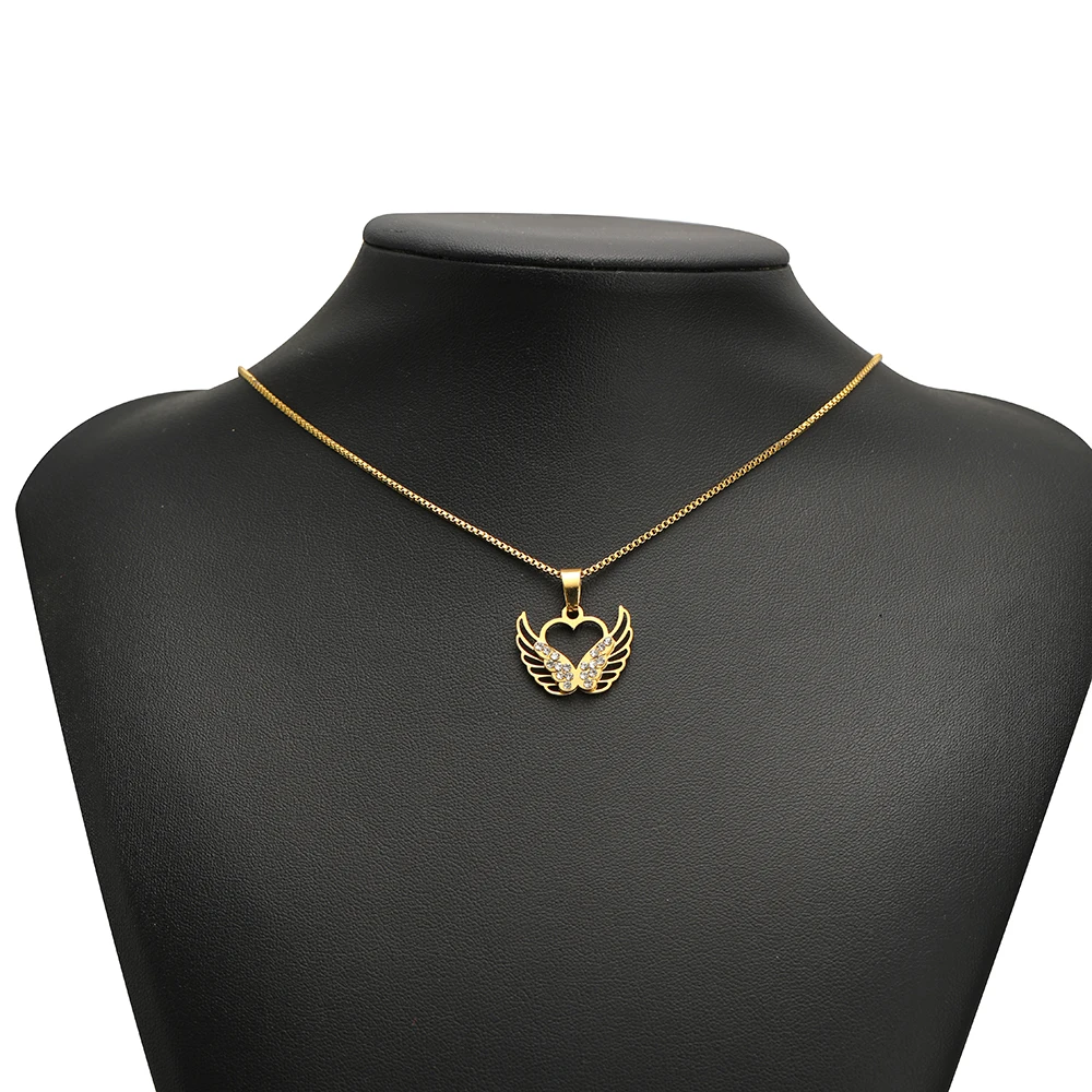5 Stück Edelstahl Metall Herz Blume Schmetterling Zirkonia Anhänger für Halsketten, Armbänder, DIY Schmuck, Anhänger, Ohrringe – Detail 5