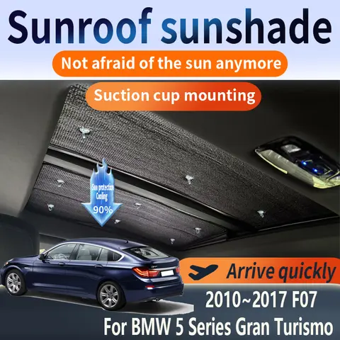 BMW 5 시리즈 그란 투리스모 5GT 2010~2017 F07 자동차 파노라마 루프 히트 실드 윈도우 선쉐이드 안티 U 자외선 차단 선루프 차양