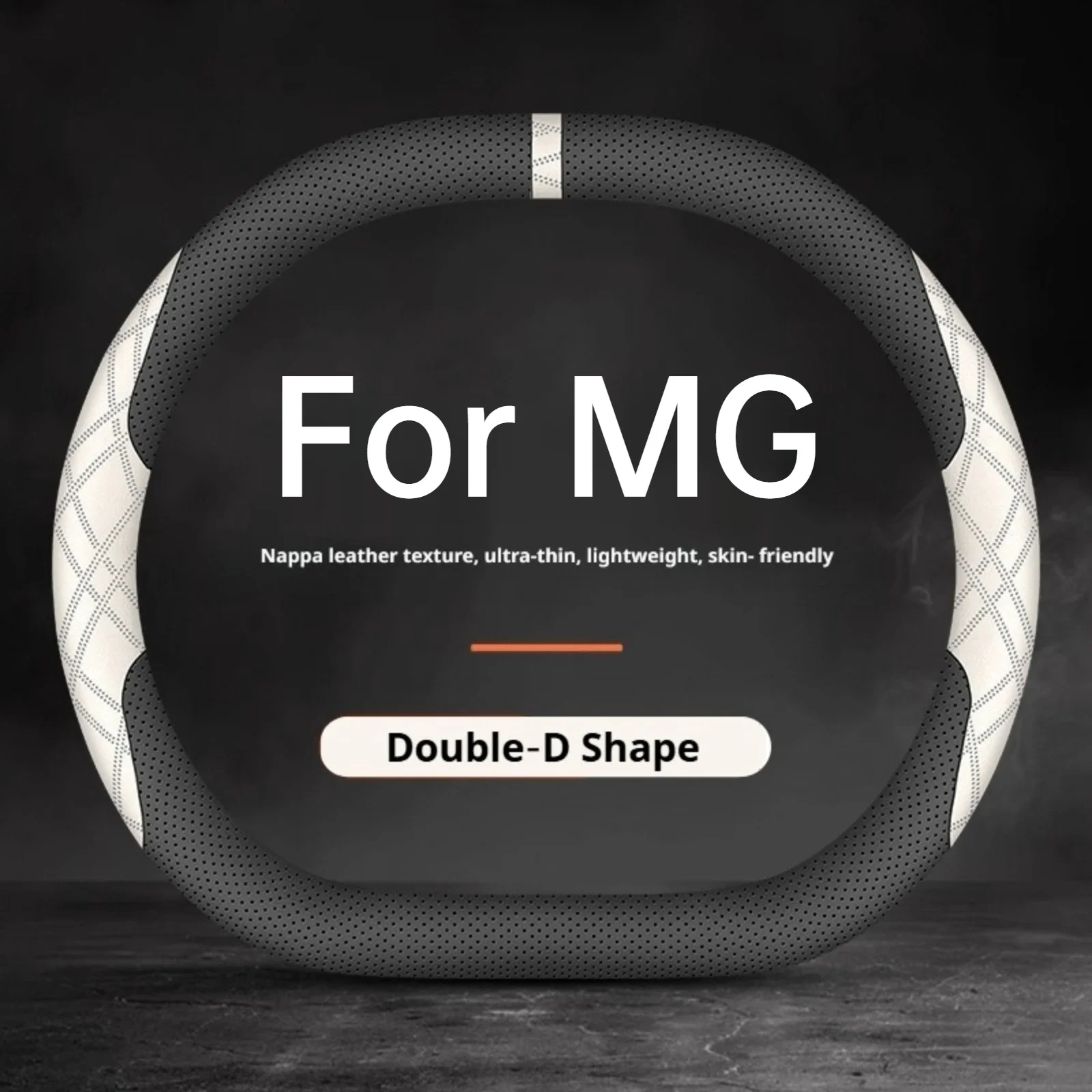 Nappa3Leather3Steering3Wheel3Cover3For3MG3MG33ES53MG434X3MG43MG73One3ZX3RX53ZS3Double-D-Shape3Breathable32025320263Accessories