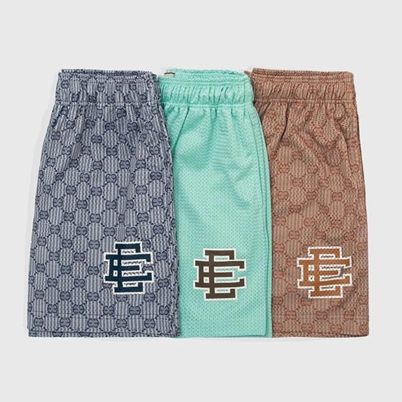 

2025 Eric Emanuel EE Basic Short NEW YORK CITY SKYLINE men's casual shorts fitness sports summer workout mesh shorts men