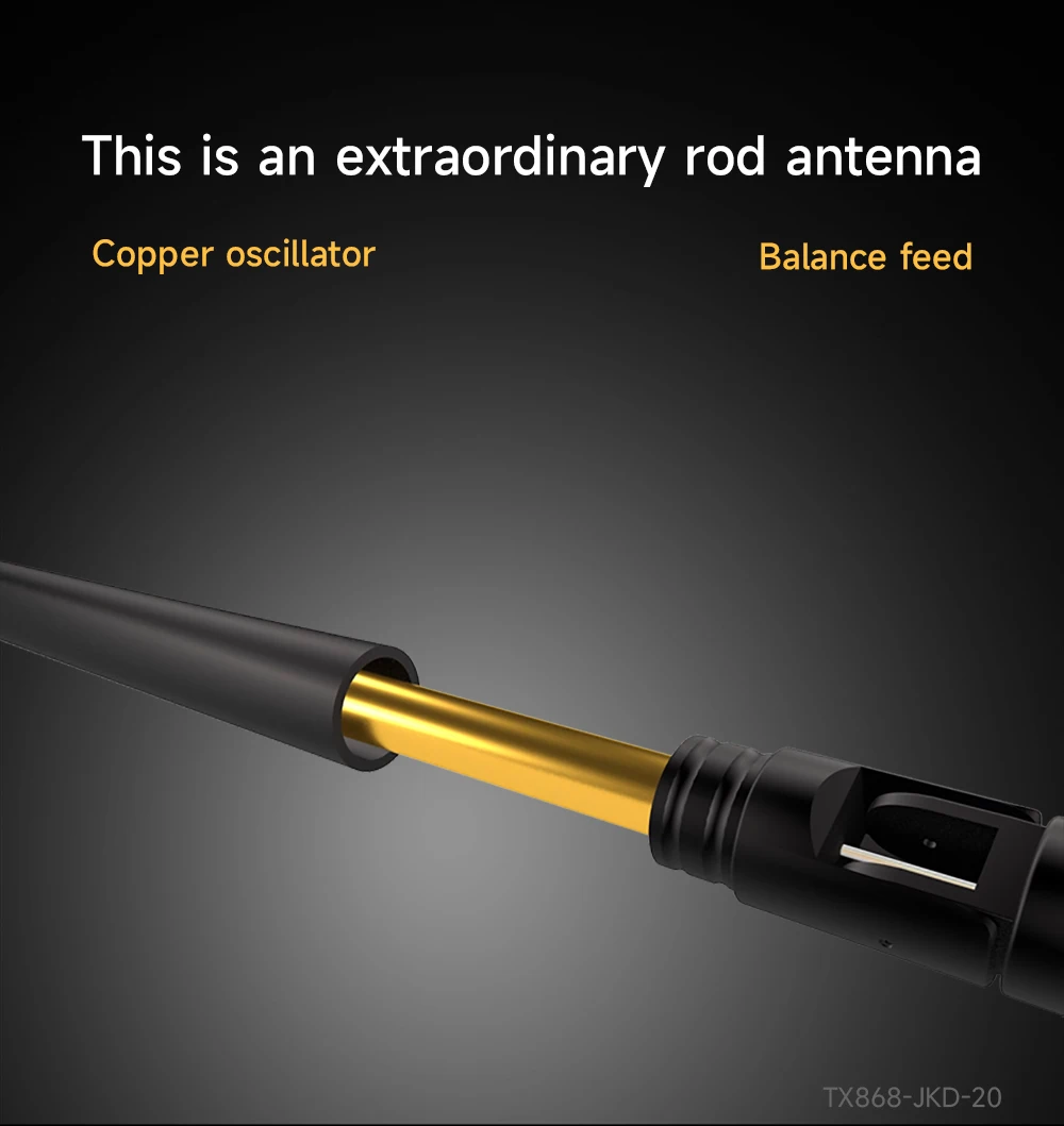Passive 868 MHz LoRa-Antenne, IoT Meshtastic RP SMA Stecker, Meshcore-Antennen, LoRaWAN für drahtlose Module, Antenne – Detail 3