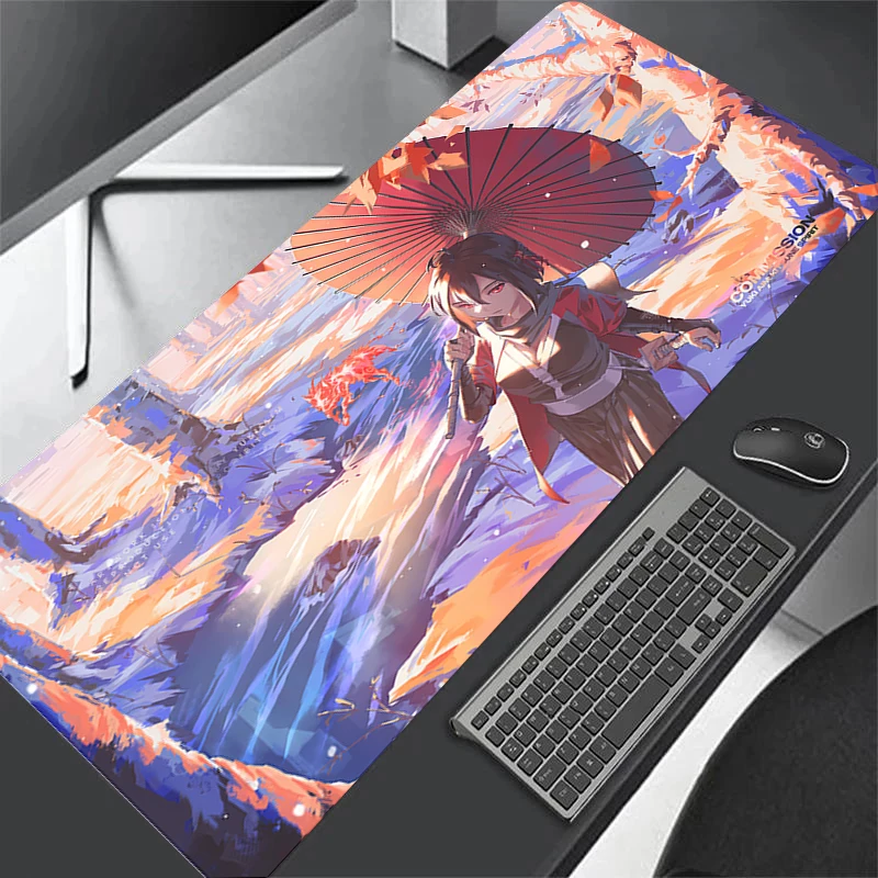 

Коврик для мыши в стиле аниме Yuki Aim Mause Mat HD Print Большой игровой коврик для мыши XXL Игровые аксессуары Компьютерная клавиатура Настольный коврик Gamer Mausepad