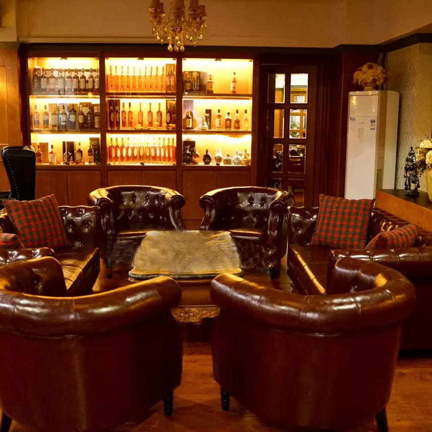 Image 5: #   Mobilier de bar à chicha, mobilier de salon pour bar à chicha et cigares, ensemble de canapés