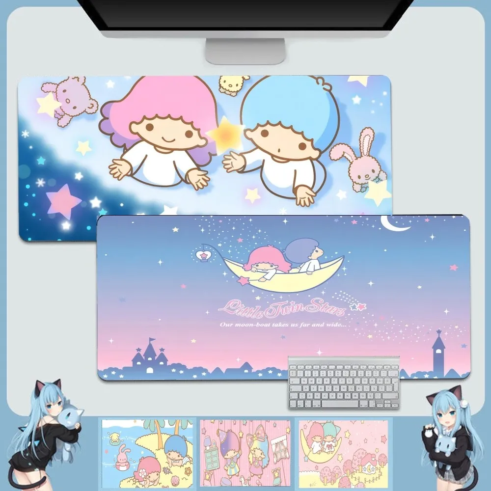 

L-Little T-Twin S-Stars My Favorite Large Sizes DIY Custom Mouse Pad Mat Size For Game Keyboard Pad