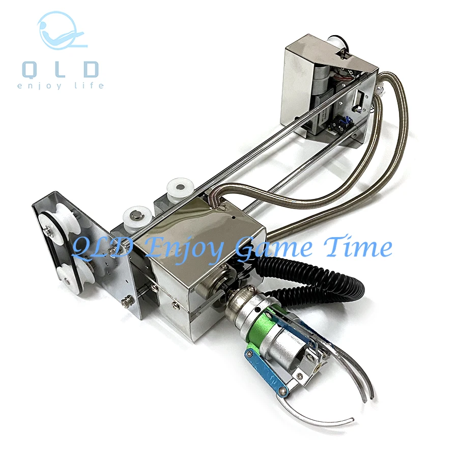 25.7cm,27.5cm, 30cm, Mini Stainless Steel Crane Claws Gantry for Coin-operated Game Machines, Toy Claw Machine, Game Accessories
